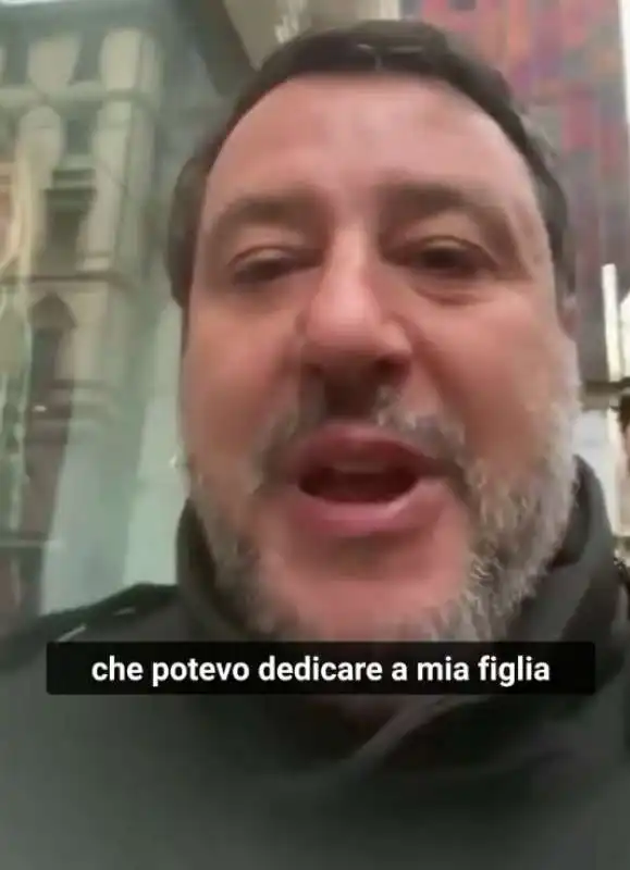 il video di matteo salvini per giustificare l assenza alla kermesse di fdi a pescara   1