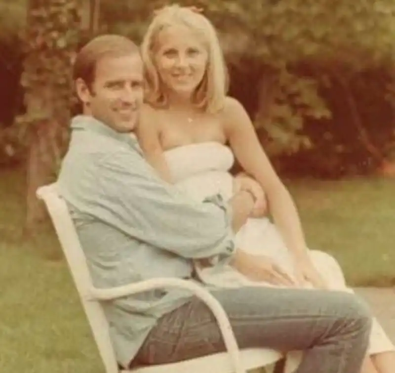 joe e jill biden nel 1977