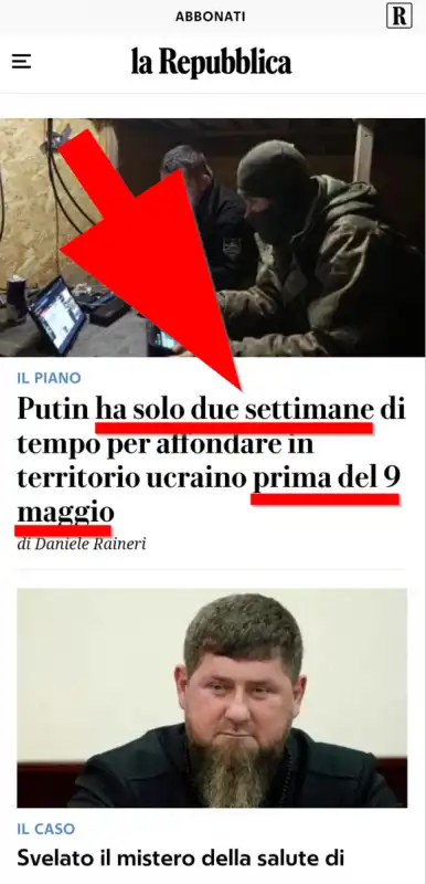 la repubblica, solo due settimane