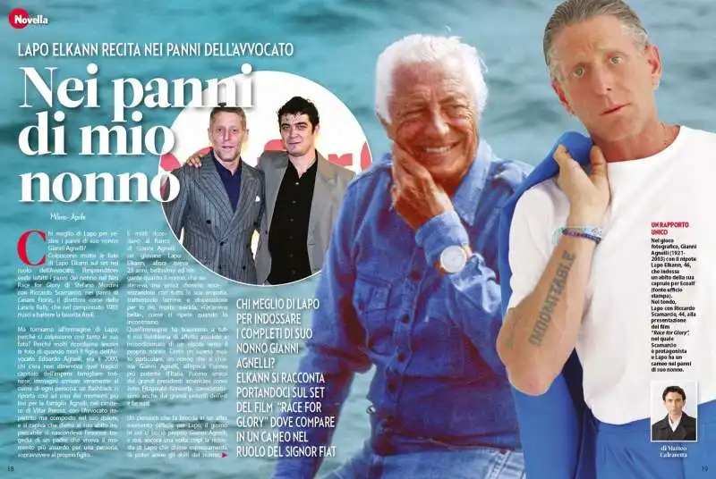 LAPO ELKANN INTERVISTATO DA NOVELLA 2000 