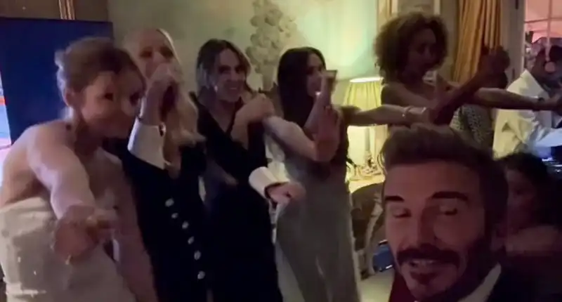 le spice girls al compleanno di victoria beckham 6