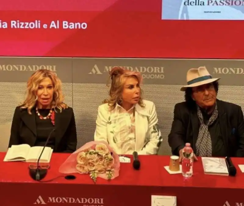 melania rizzoli   maria stella giorlandino   al bano