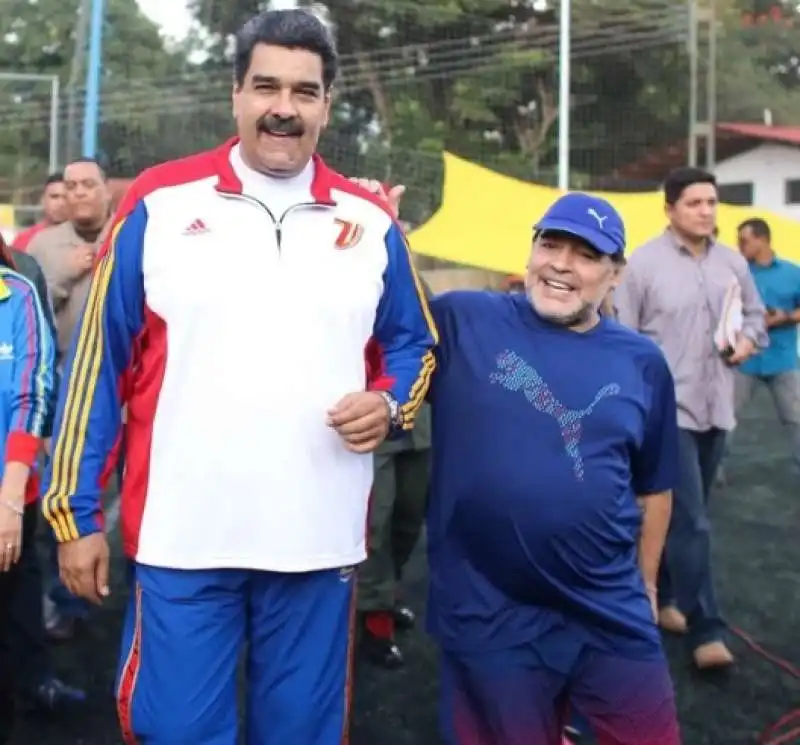 nicolas maduro Diego Armando Maradona 