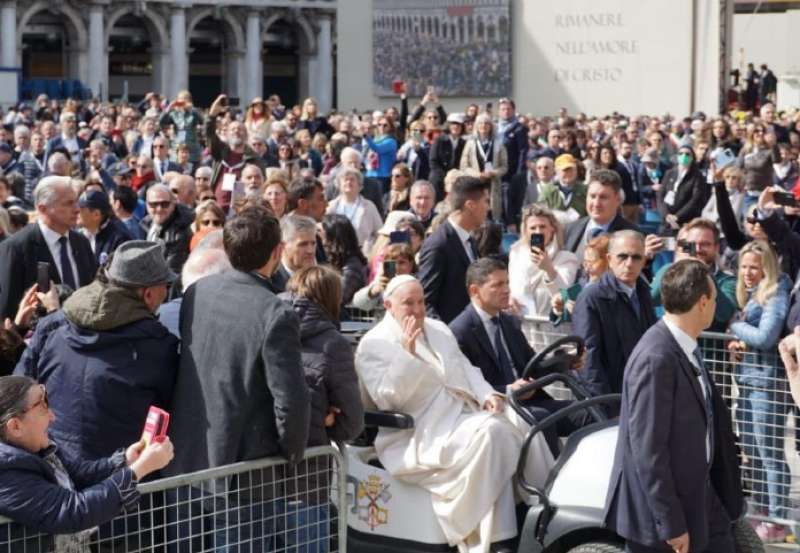 papa francesco a venezia 8