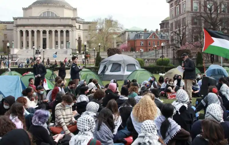 PROTESTE ALLA COLUMBIA UNIVERSITY - 2