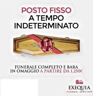 pubblicita di exequia