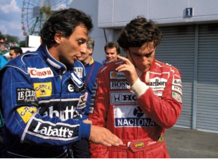 RICCARDO PATRESE AYRTON SENNA