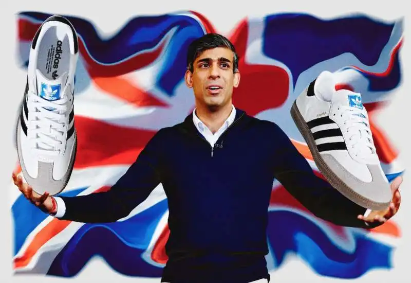 rishi sunak - adidas samba