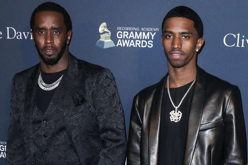 sean combs e il figlio christian