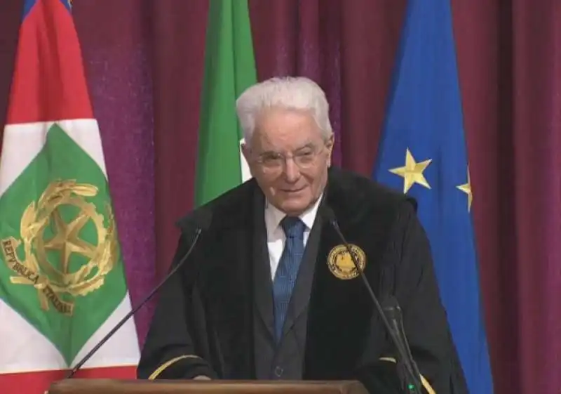 sergio mattarella - universita di trieste