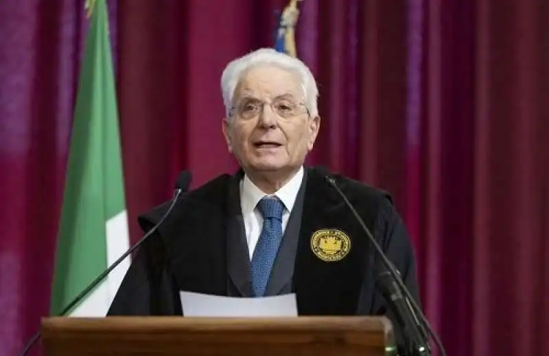 sergio mattarella - universita di trieste