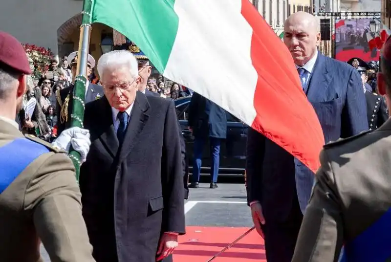 sergio mattarella a civitella in val di chiana   25 aprile 2024   7