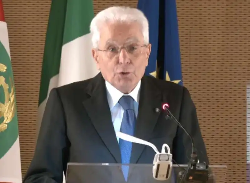 sergio mattarella - intitolazione della sede del Csm a Vittorio Bachelet 