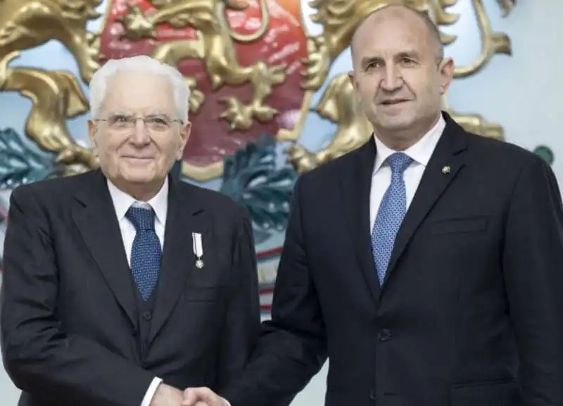 sergio mattarella - Rumen Radev