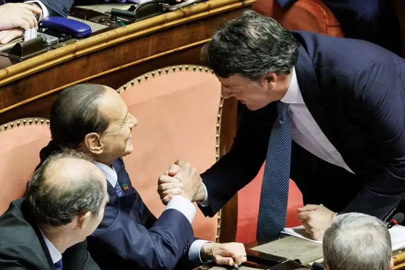 silvio berlusconi matteo renzi