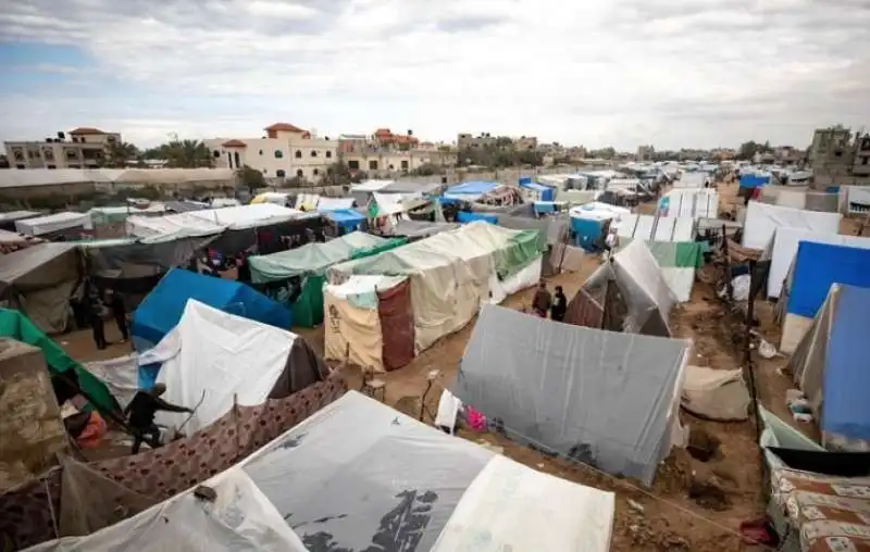 tendopoli a rafah