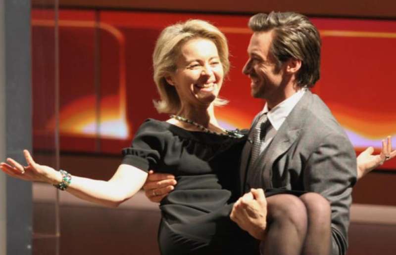 ursula von der leyen con hugh jackman 3