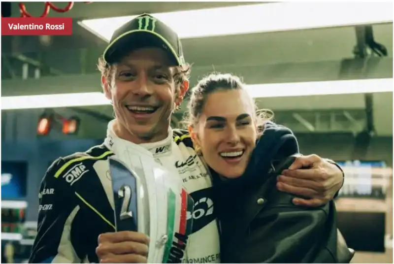 valentino rossi francesca sofia novello