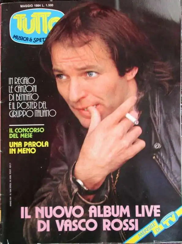 vasco rossi tutto maggio 1984