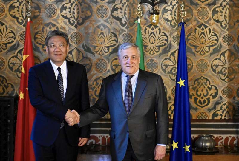 wang wentao antonio tajani