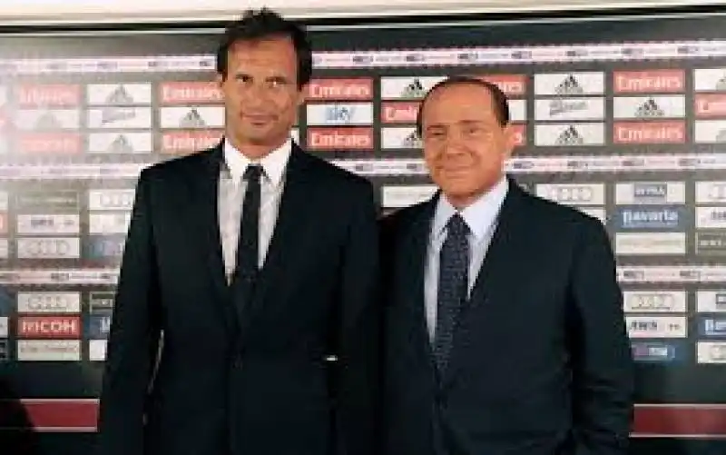 ALLEGRI E BERLUSCONI