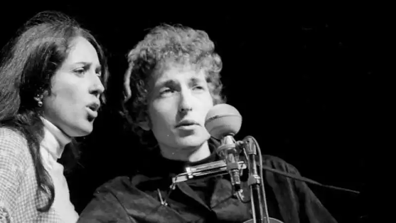 JOE ALPER Bob Dylan Joan Baez JA x 