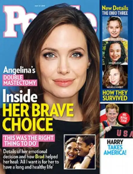 ANGELINA SULLA COPERTINA DI PEOPLE