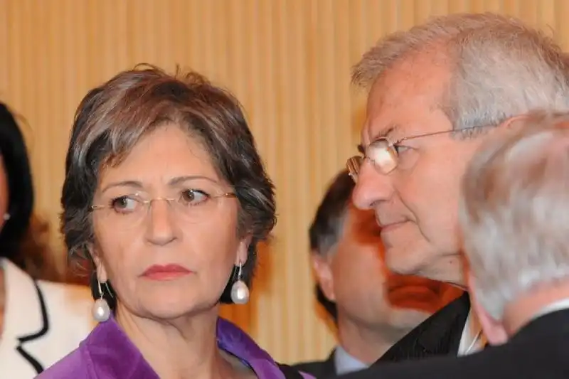 Anna Finocchiaro e Luciano Violante 