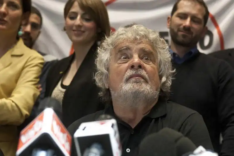 BEPPE GRILLO - FOTO LA PRESSE 