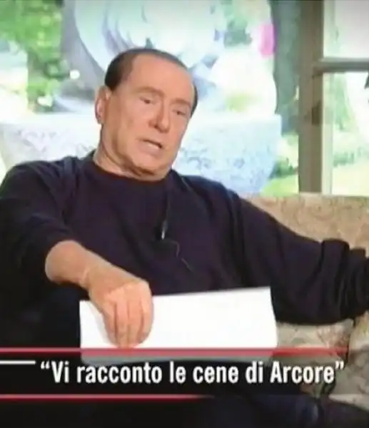 BERLUSCONI PER RACCONTARE IN TV IL CASO RUBY 