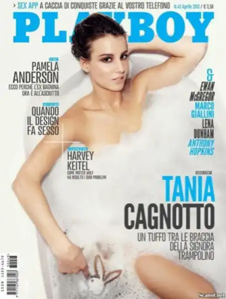 cagnotto in copertina di playboy 