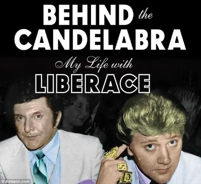 LA COPERTINA DEL LIBRO BEHIND THE CANDELABRA 