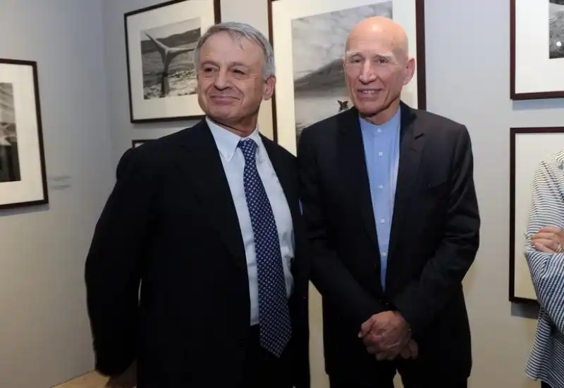 Corrado Clini e Sebastiao Salgado 