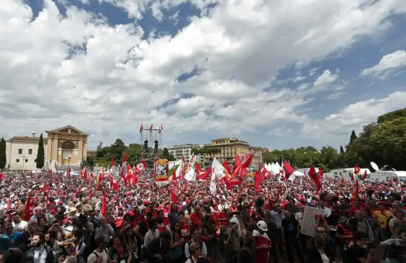 CORTEO FIOM A ROMA 