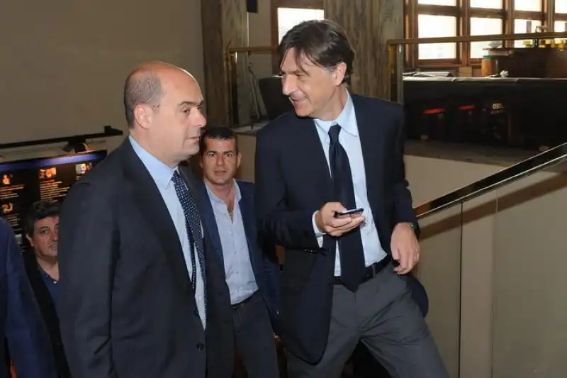 Enrico Gasbarra e Nicola Zingaretti 