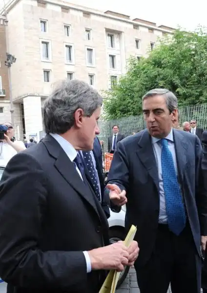 Gasparri e Alemanno 