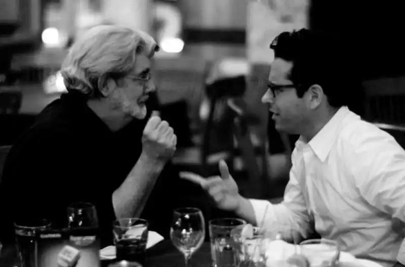 George Lucas e J J Abrams 