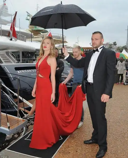 GEORGIA MAY JAGGER A CANNES 