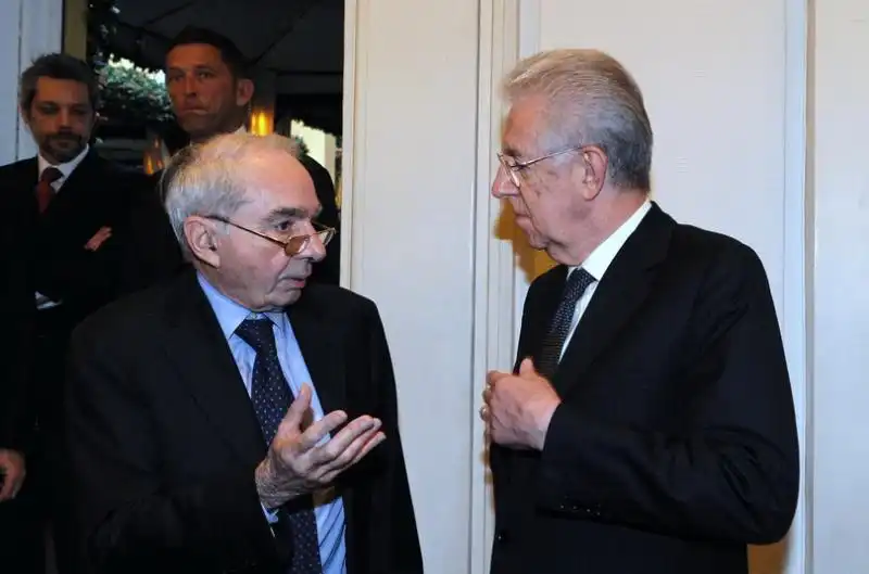 Giuliano Amato e Mario Monti 