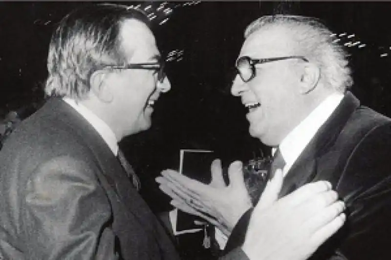 GIULIO ANDREOTTI E FELLINI jpeg