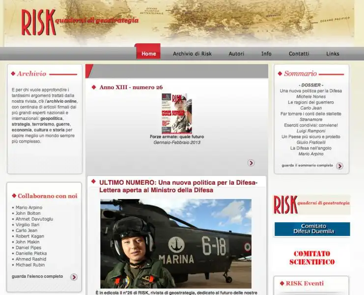 HOME PAGE DI RISK 