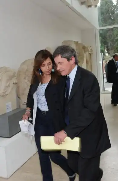 Isabella Rauti e Gianni Alemanno 