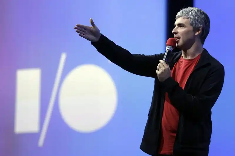 LARRY PAGE AL GOOGLE I-O