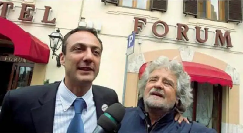 MARCELLO DE VITO E BEPPE GRILLO 