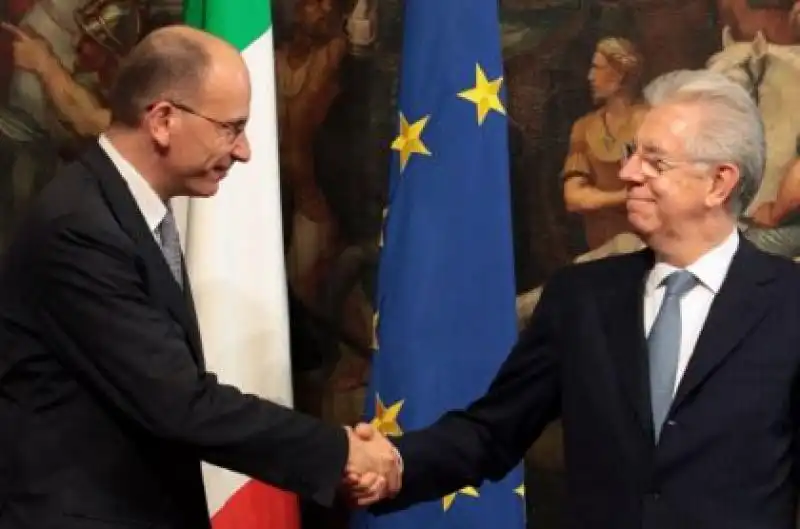 mario monti enrico letta 