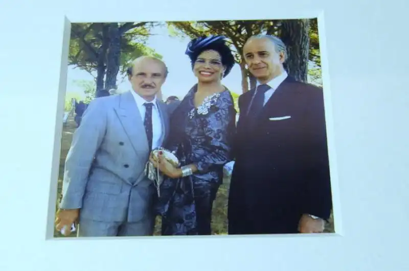 Marisela Federici con Tony Servillo e Carlo Buccirosso 