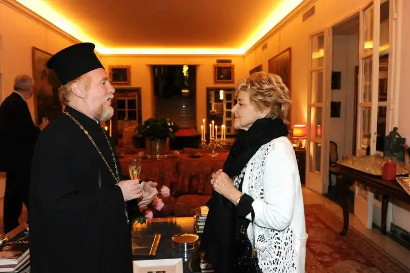 Padre Simeon con Maddalena Letta 