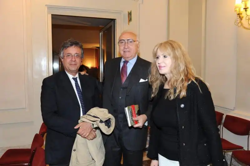 Paolo Conti Pippo Baudo e Valeria Licastro 