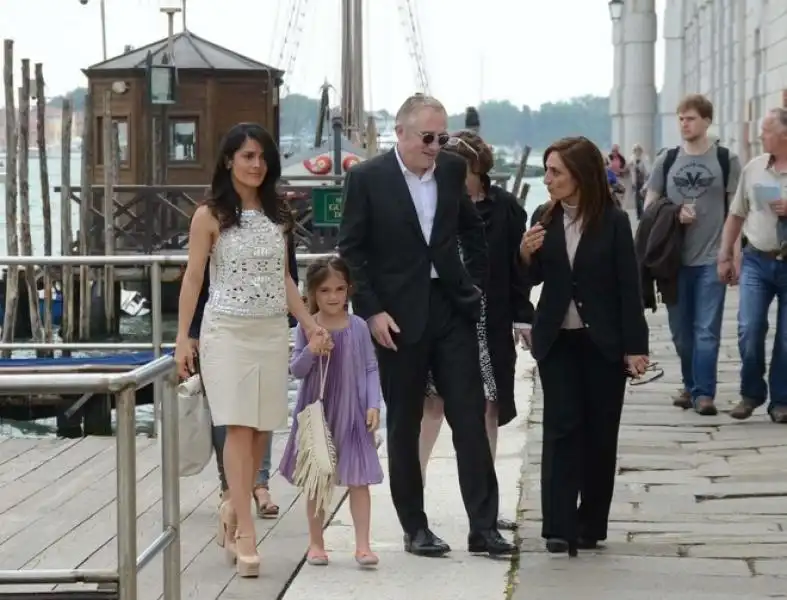 SALMA HAYEK E IL MARITO PINAULT 