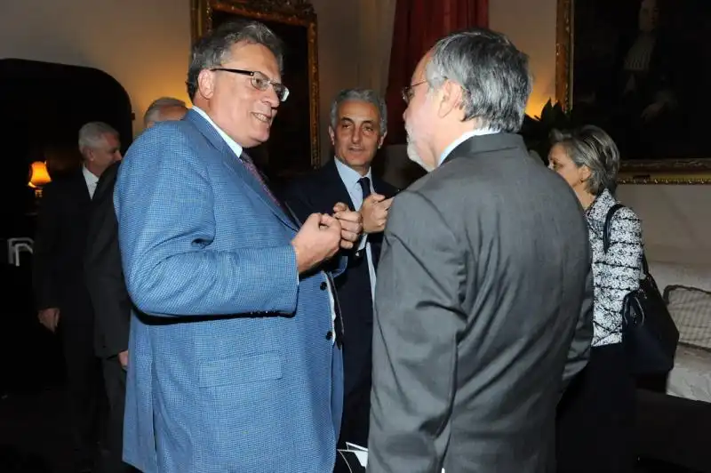 Stefano Folli Gaetano Quagliariello e Andrea Riccardi 